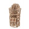 Ugears 3D Wooden Puzzle Sky Watcher Tourbillon Table Clock Additional Thumbnail 4