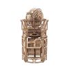 Ugears 3D Wooden Puzzle Sky Watcher Tourbillon Table Clock Additional Thumbnail 5