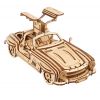 Ugears 3D Wooden Puzzle Winged Sports Coupe Additional Thumbnail 6