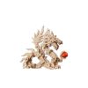 Ugears 3D Wooden Puzzle Wood Dragon Additional Thumbnail 4