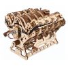 Ugears 3D Wooden Puzzle V8 Engine Additional Thumbnail 2