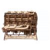 Ugears 3D Wooden Puzzle V8 Engine Additional Thumbnail 4