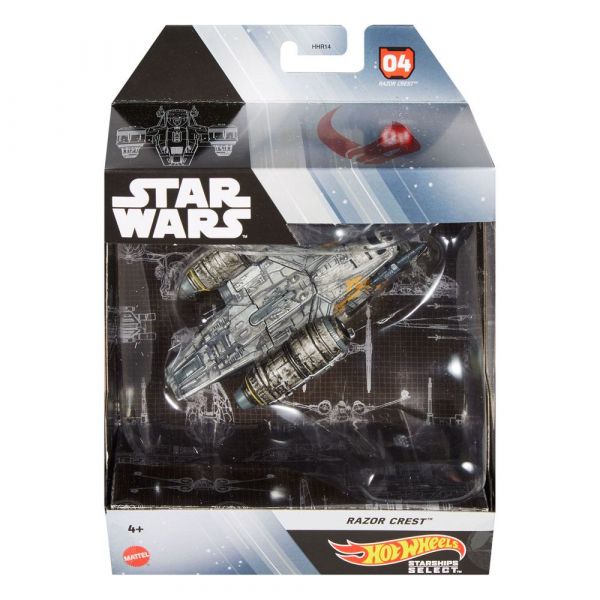 Hot Wheels Razor Crest Starships Select Diecast Vehicle (Star Wars) Additional Image 2