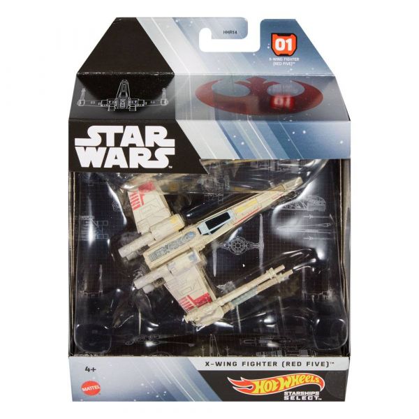 Hot Wheels X-Wing starfighter Starships Select Diecast Vehicle (Star Wars) Additional Image 4