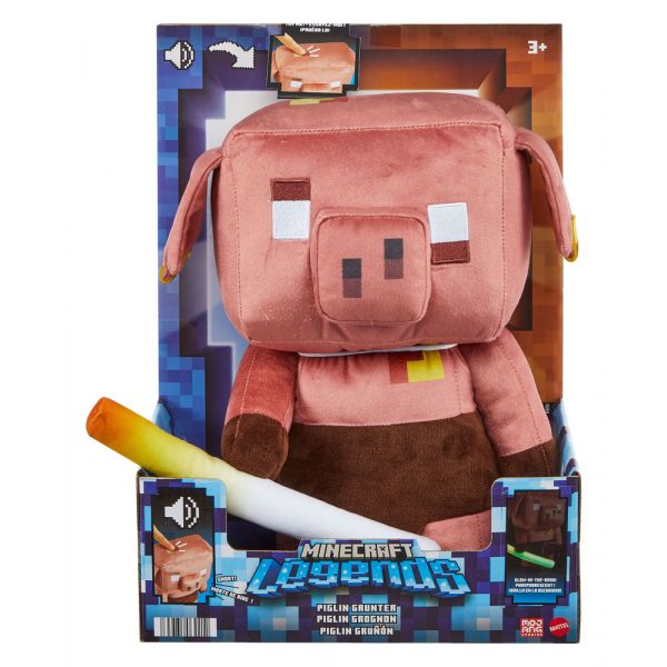 Piglin Electronic Plush Figure (Minecraft Legends) Additional Image 8