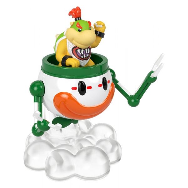 Hot Wheels Die-Cast Vehicles 2-Pack 1/64 Mario & Bowser Jr. (Super Mario) Additional Image 2
