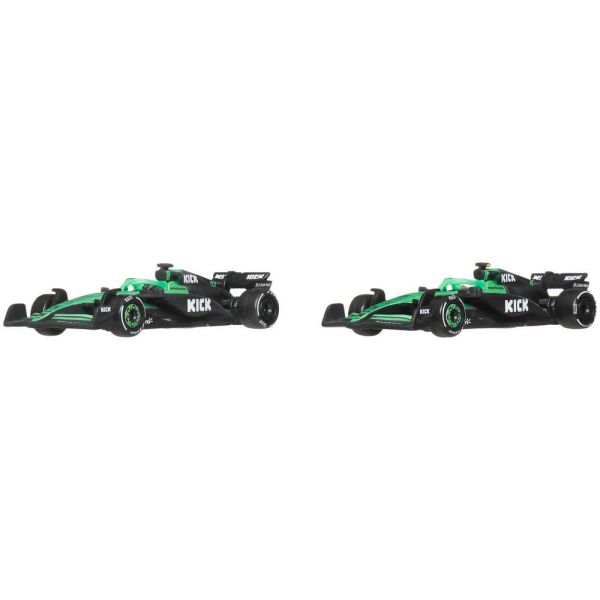 Formula 1 Hot Wheels Premium Die-Cast Vehicles 2-Pack 1/64 KICK Sauber Team Additional Image 2