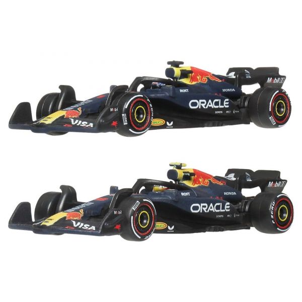 Formula 1 Hot Wheels Premium Die-Cast Vehicles 2-Pack 1/64 Oracle Red Bull Racing Main Image