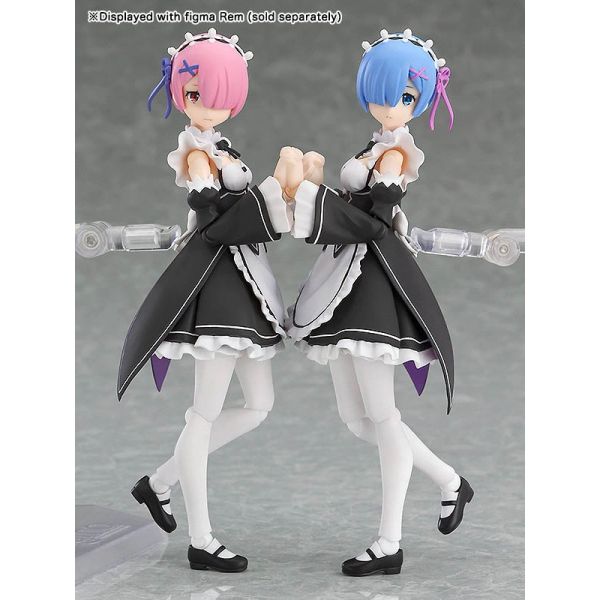 Rem - Re Zero anime 3D model animated rigged