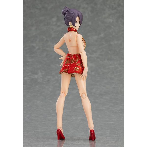 figma Female Body (Mika) with Mini Skirt Chinese Dress (Original Character) Additional Image 1