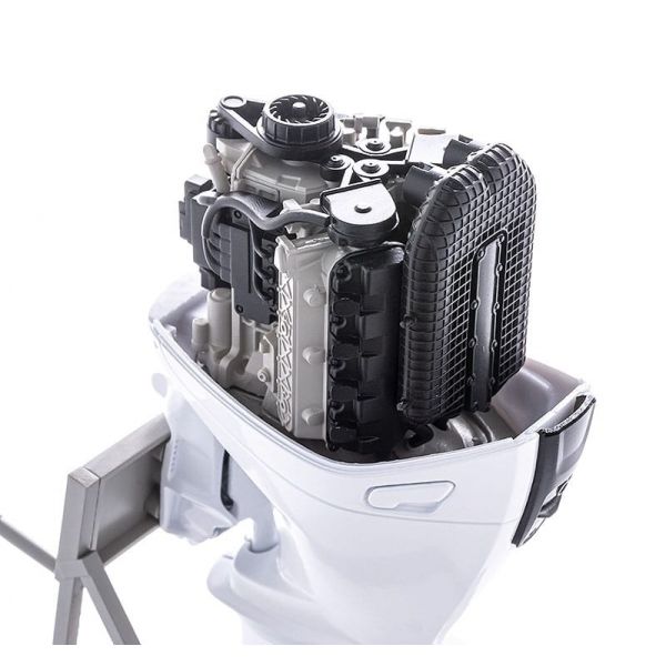PLAMAX MF-88 minimum factory Minori with Honda BF350 Outboard Engine (Original Character) Additional Image 1