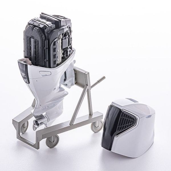 PLAMAX MF-88 minimum factory Minori with Honda BF350 Outboard Engine (Original Character) Additional Image 2