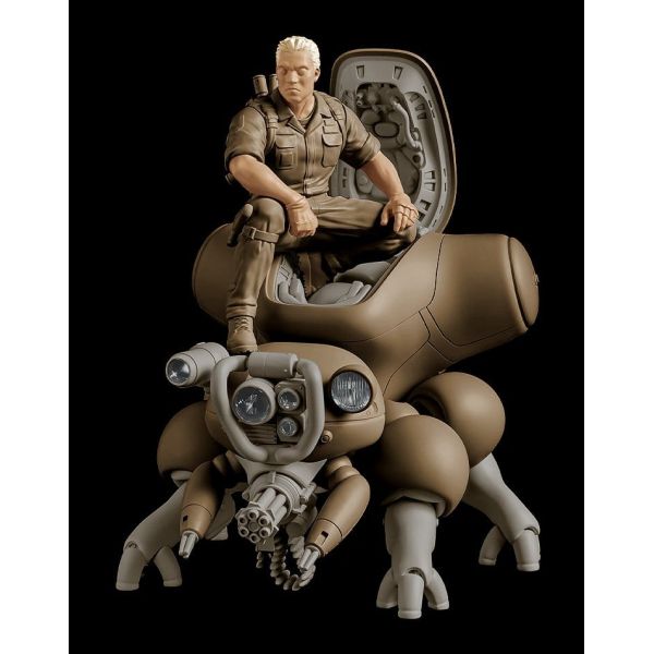 PLAMAX minimum factory Batou with Fuchikoma (Ghost in the Shell) Additional Image 1