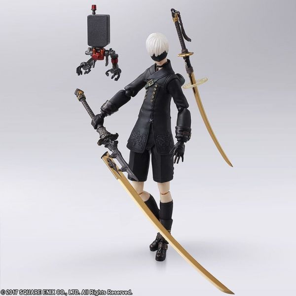 NieR:Automata Bring Arts YoRHa No. 9 Model S / 9S Additional Image 3