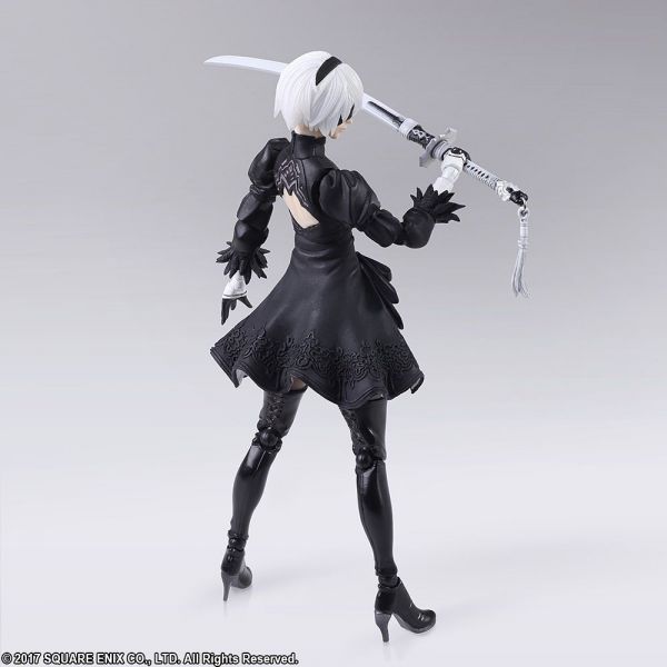 NieR:Automata Bring Arts YoRHa No.2 Model B / 2B Version 2.0 (Reissue) Image