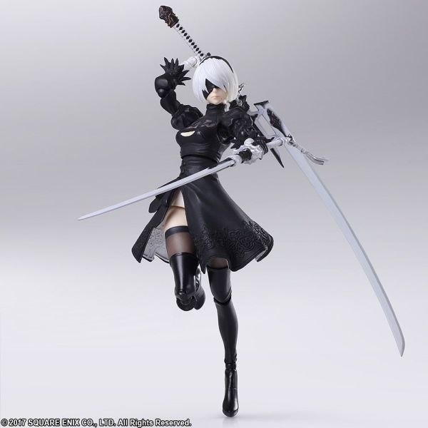 NieR:Automata Bring Arts YoRHa No.2 Model B / 2B Version 2.0 (Reissue) Image