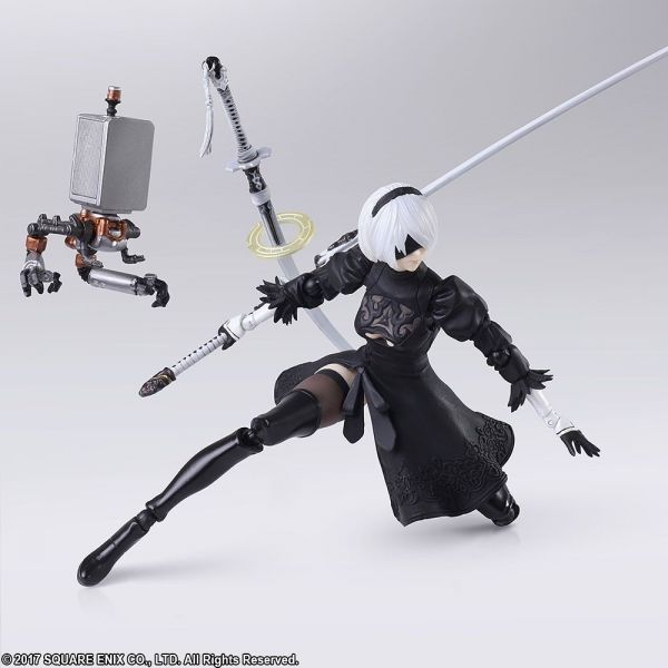 NieR:Automata Bring Arts YoRHa No.2 Model B / 2B Version 2.0 (Reissue) Image