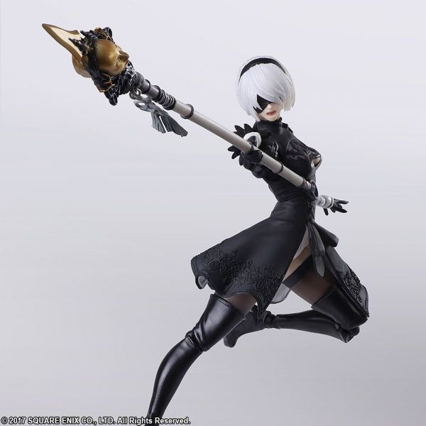 NieR:Automata Bring Arts YoRHa No.2 Model B / 2B Version 2.0 (Reissue) Image