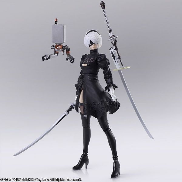 NieR:Automata Bring Arts YoRHa No.2 Model B / 2B Version 2.0 (Reissue) Main Image
