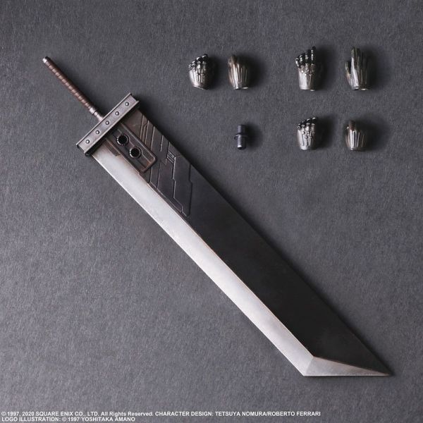 Cloud Strife Ver. 2 -  Play Arts Kai Action Figure  (Final Fantasy VII Remake) Additional Image 5