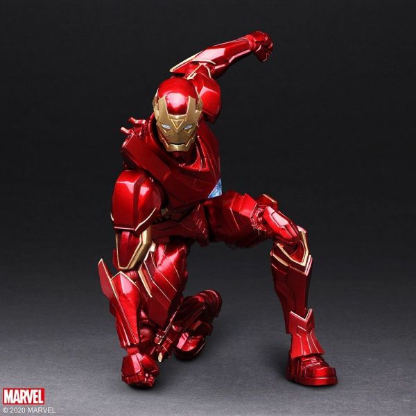Marvel Universe Bring Arts Iron Man (Designed By Tetsuya Nomura) Additional Image 2