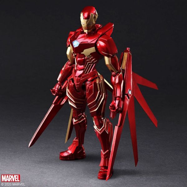 Marvel Universe Bring Arts Iron Man (Designed By Tetsuya Nomura) Additional Image 3