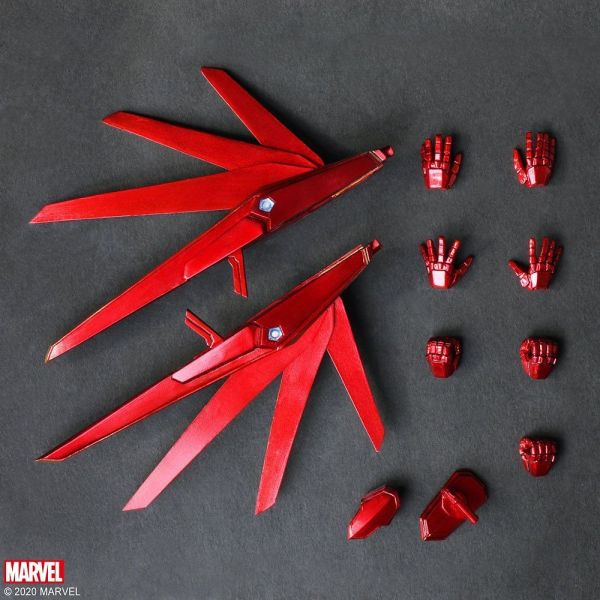 Marvel Universe Bring Arts Iron Man (Designed By Tetsuya Nomura) Additional Image 7