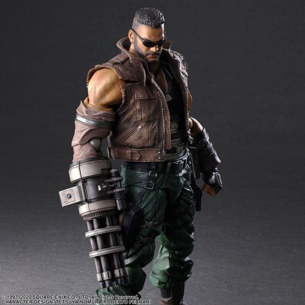 Barret Wallace Ver. 2 - Play Arts Kai Action Figure  (Final Fantasy VII Remake) Additional Image 2