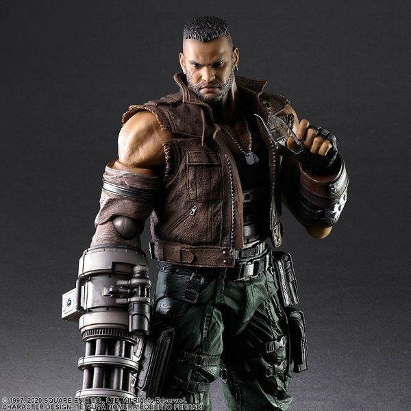 Barret Wallace Ver. 2 - Play Arts Kai Action Figure  (Final Fantasy VII Remake) Additional Image 3