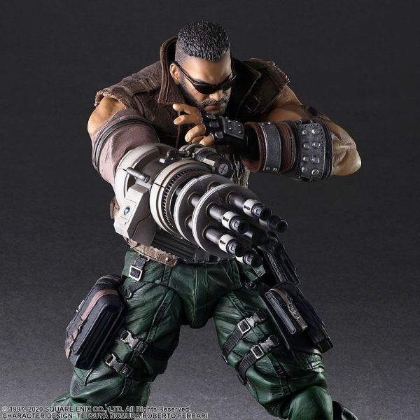 Barret Wallace Ver. 2 - Play Arts Kai Action Figure  (Final Fantasy VII Remake) Additional Image 4