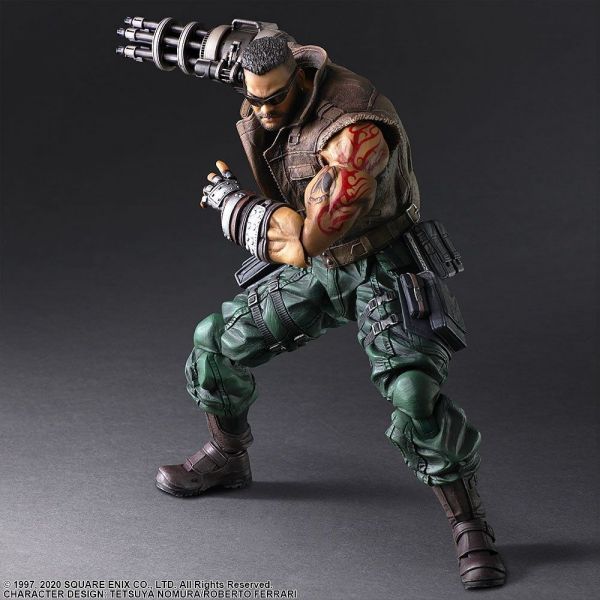 Barret Wallace Ver. 2 - Play Arts Kai Action Figure  (Final Fantasy VII Remake) Additional Image 5