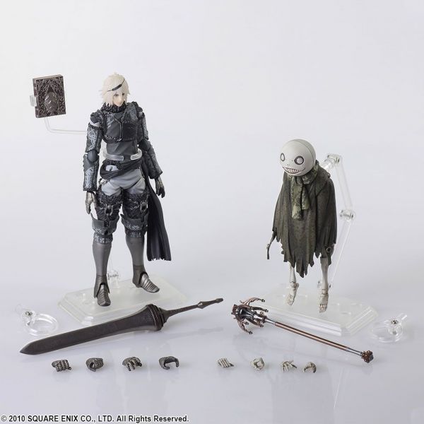 Nier & Emil - Bring Arts Action Figure (NieR Replicant) Image