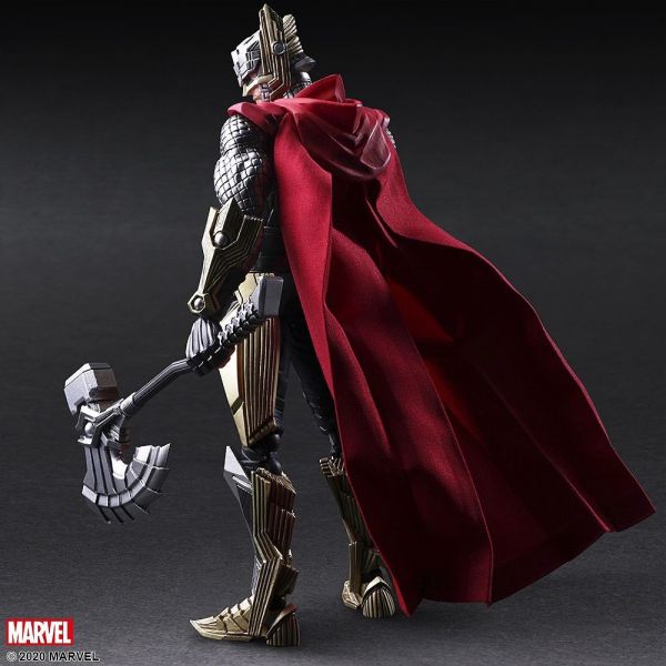 Thor Designed By Tetsuya Nomura - Marvel Universe Variant Bring Arts Action Figure Additional Image 1