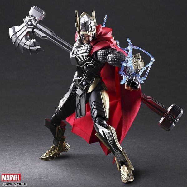 Thor Designed By Tetsuya Nomura - Marvel Universe Variant Bring Arts Action Figure Additional Image 4