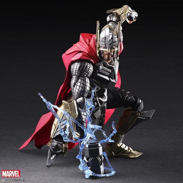 Thor Designed By Tetsuya Nomura - Marvel Universe Variant Bring Arts Action Figure Additional Image 5