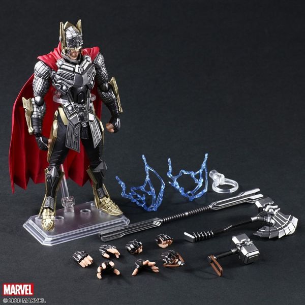 Thor Designed By Tetsuya Nomura - Marvel Universe Variant Bring Arts Action Figure Image