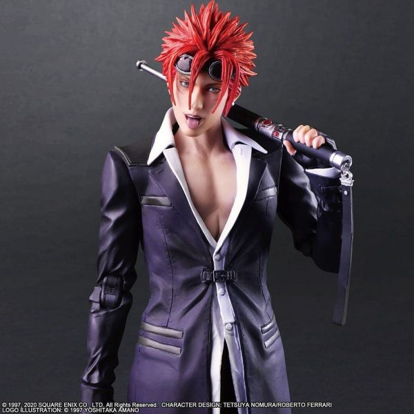 Reno - Play Arts Kai Action Figure (Final Fantasy VII Remake) Additional Image 3