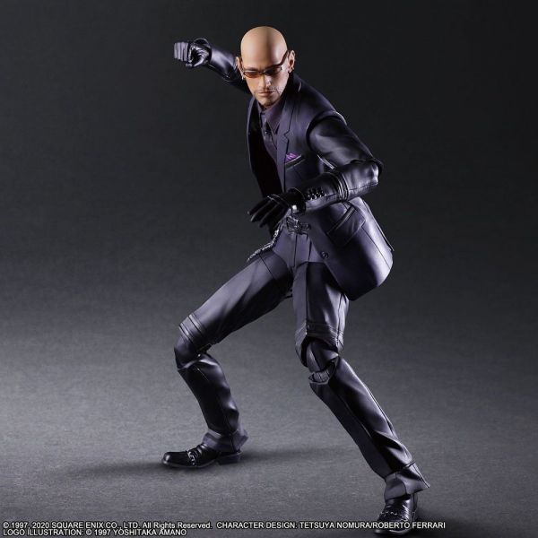 Rude - Play Arts Kai Action Figure (Final Fantasy VII Remake) Additional Image 4