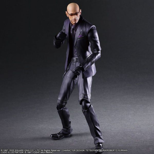 Rude - Play Arts Kai Action Figure (Final Fantasy VII Remake) Additional Image 5
