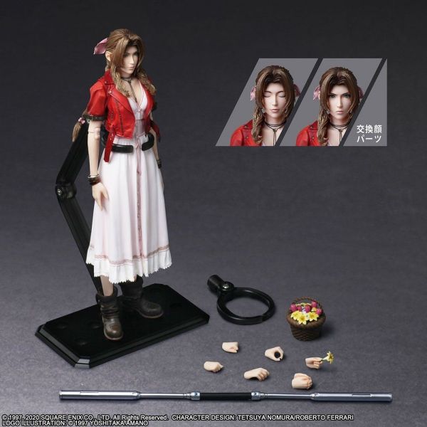 Aerith Gainsborough - Play Arts Kai Action Figure (Final Fantasy VII Remake) Additional Image 6