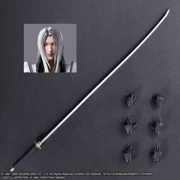 Sephiroth - Play Arts Kai Action Figure (Final Fantasy VII Remake) Additional Image 7
