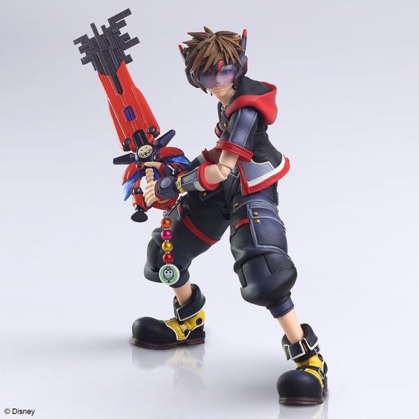 Sora Version 2 - Bring Arts Action Figure (Kingdom Hearts III) Additional Image 1