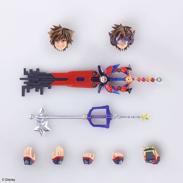 Sora Version 2 - Bring Arts Action Figure (Kingdom Hearts III) Additional Image 6