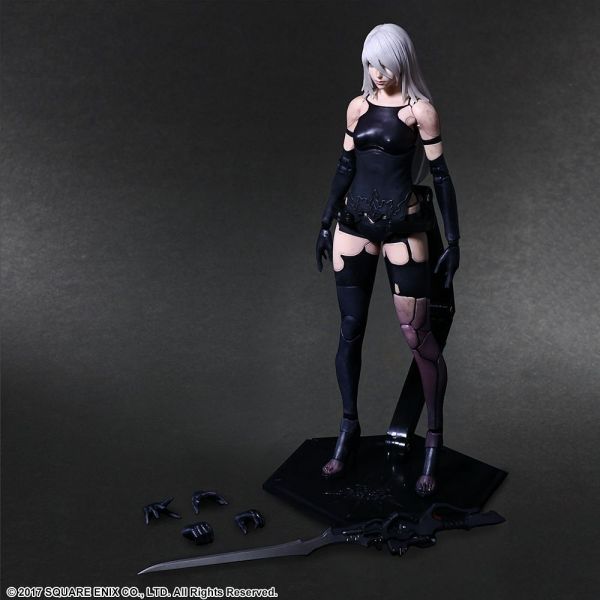 A2 YoRHa Type A No.2 - Play Arts Kai Action Figure (Nier: Automata) Additional Image 5