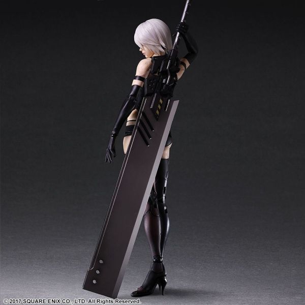 A2 YoRHa Type A No.2 Deluxe Ver. - Play Arts Kai Action Figure (Nier: Automata) Additional Image 4
