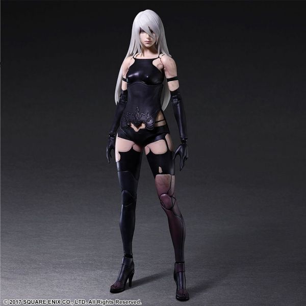 A2 YoRHa Type A No.2 Deluxe Ver. - Play Arts Kai Action Figure (Nier: Automata) Additional Image 5