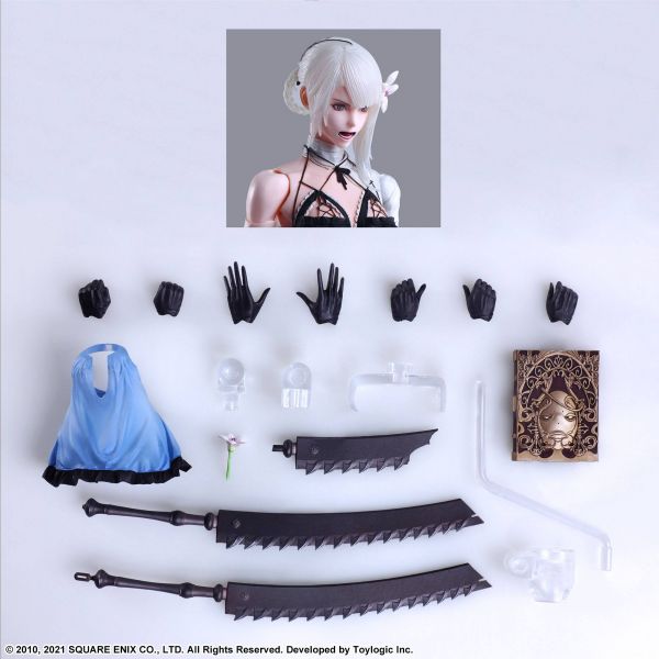 PLAY ARTS Kai Kaine (NieR Replicant Ver.1.22474487139...) Additional Image 8