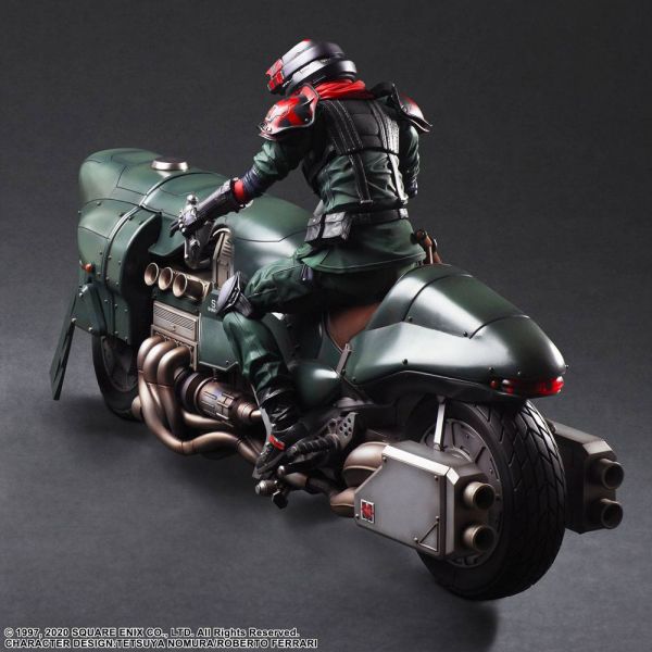 PLAY ARTS Kai Shinra Elite Security Officer & Bike Set (Final Fantasy VII Remake) Additional Image 2