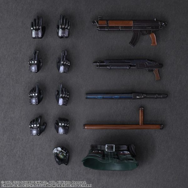 PLAY ARTS Kai Shinra Elite Security Officer & Bike Set (Final Fantasy VII Remake) Additional Image 6