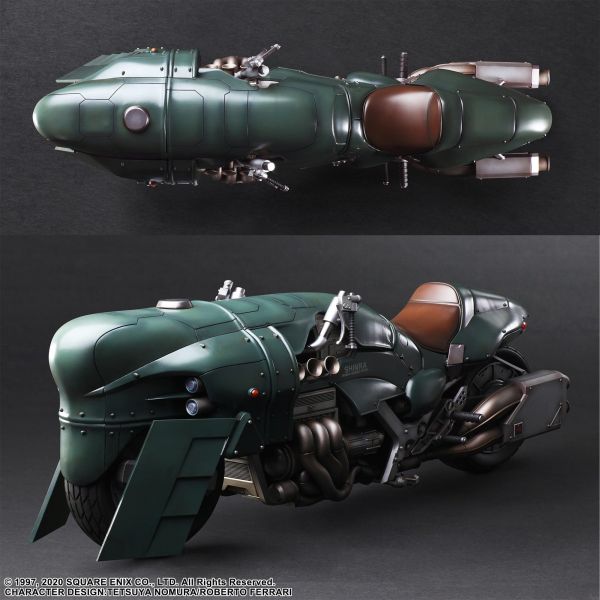 PLAY ARTS Kai Shinra Elite Security Officer & Bike Set (Final Fantasy VII Remake) Additional Image 8
